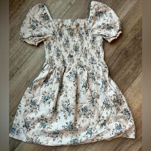 Floral Smocked Kids Dress